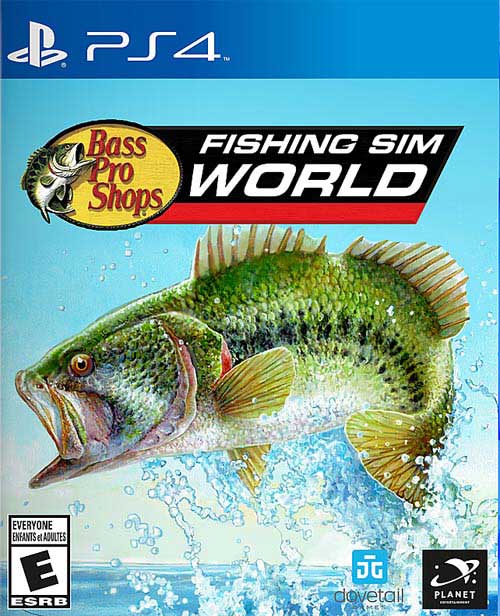 PS4 钓鱼模拟世界：专业鲈鱼渔具版.Fishing Sim World Bass Pro Shops Edition-美淘游戏