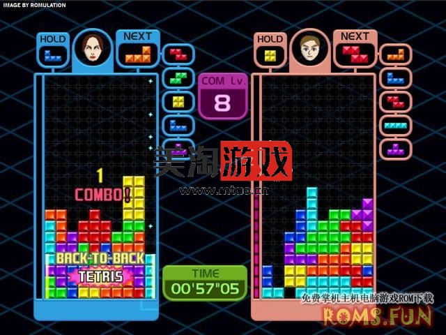 WII 俄罗斯方块派对：豪华版 Tetris Party Deluxe 汉化中文版-美淘游戏