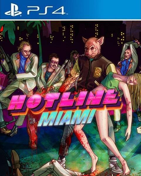 PS4 迈阿密热线.Hotline Miami-美淘游戏