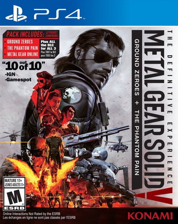 PS4 合金装备5：年度终极版.Metal Gear Solid V: The Definitive Experience-美淘游戏