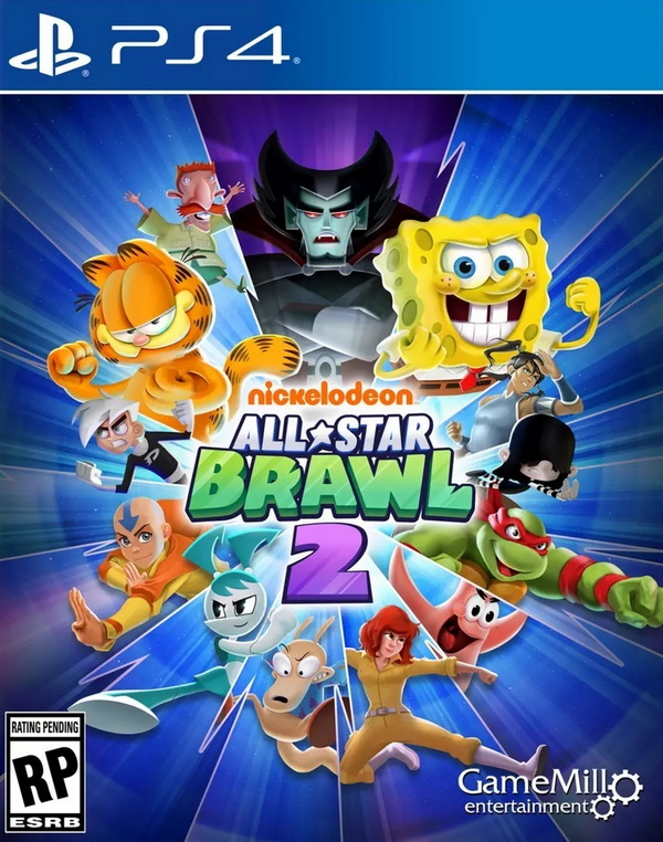 PS4 尼克国际儿童频道明星大乱斗2.Nickelodeon All-Star Brawl 2-美淘游戏