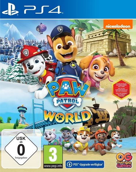 PS4 汪汪队立大功：世界.PAW Patrol World-美淘游戏