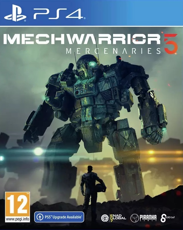 PS4 机甲战士5：雇佣兵.MechWarrior 5: Mercenaries-美淘游戏