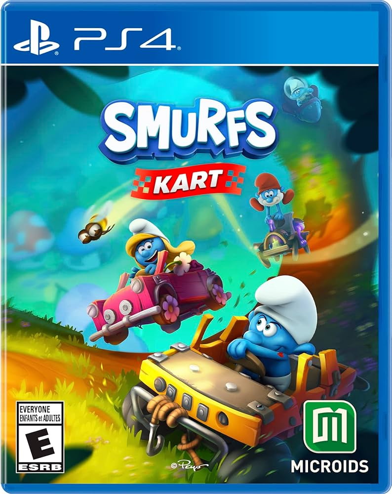 PS4 蓝精灵卡丁车.Smurfs Karting-美淘游戏