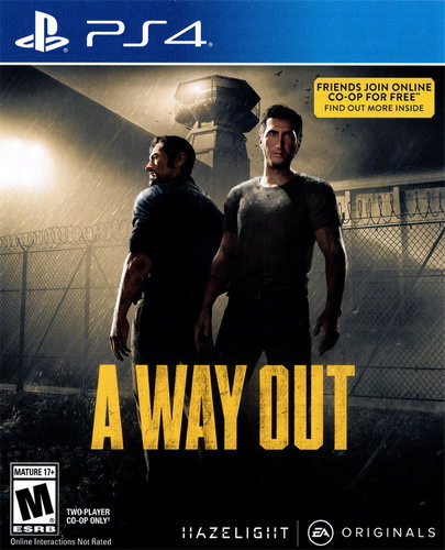 PS4 逃出生天.A Way Out-美淘游戏