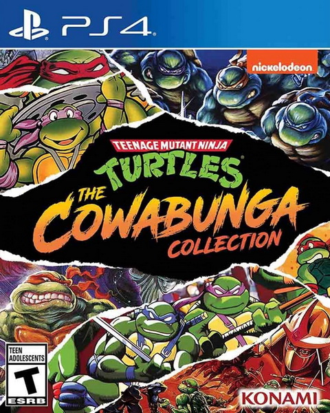 PS4 忍者神龟：哇卡绑卡合集.Teenage Mutant Ninja Turtles Cowabunga Collection-美淘游戏