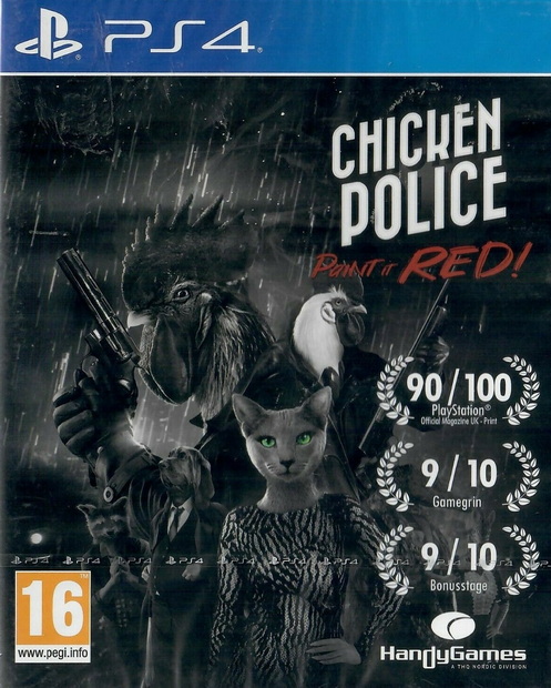 PS4 公鸡神探：鲜血染红!.Chicken Police – Paint it RED! Directors Cluck Edition-美淘游戏