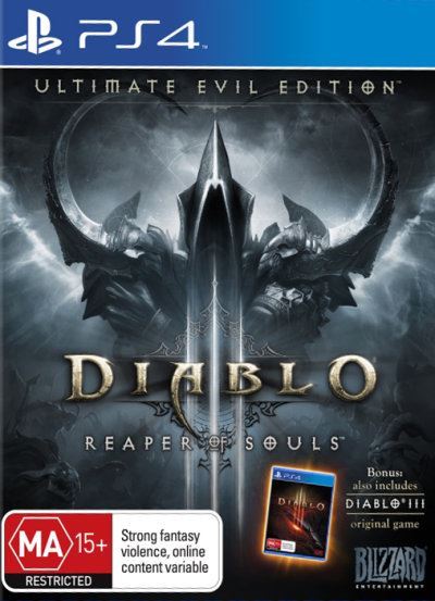 PS4 暗黑破坏神3：夺魂之镰 – 终极邪恶版.Diablo III: Reaper of Souls – Ultimate Evil Edition-美淘游戏