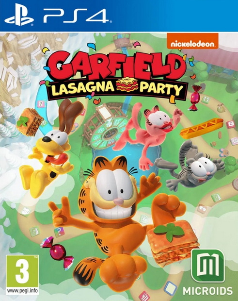 PS4 加菲猫：千层面派对.Garfield Lasagna Party-美淘游戏