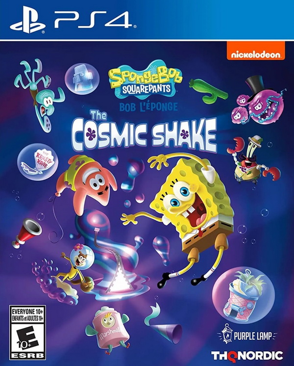 PS4 海绵宝宝：震撼宇宙.SpongeBob SquarePants: The Cosmic Shake-美淘游戏