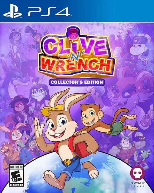 PS4 猴兔大作战.Clive ‘N’ Wrench-美淘游戏