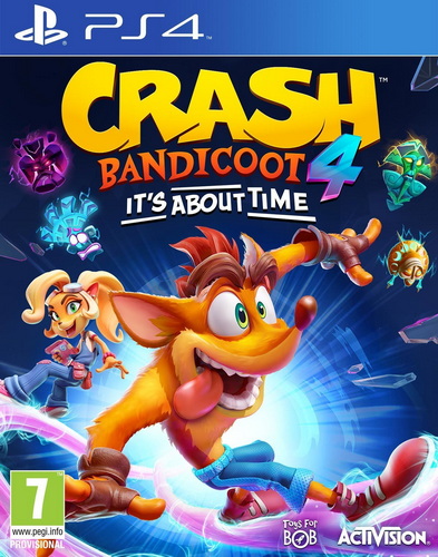 PS4 古惑狼4：是时候了.Crash Bandicoot 4: It’s About Time-美淘游戏