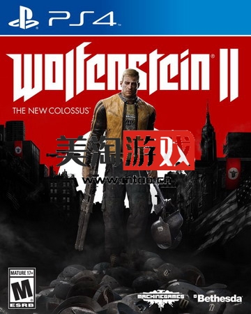 PS4 德军总部2：新巨人.Wolfenstein II: The New Colossus-美淘游戏