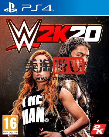 PS4 美国职业摔角联盟2K20.WWE.2K20-美淘游戏