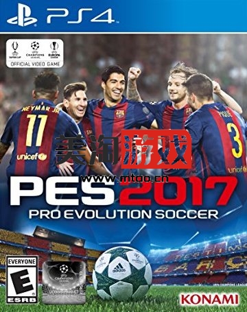 PS4 实况足球2017.Pro Evolution Soccer 2017-美淘游戏