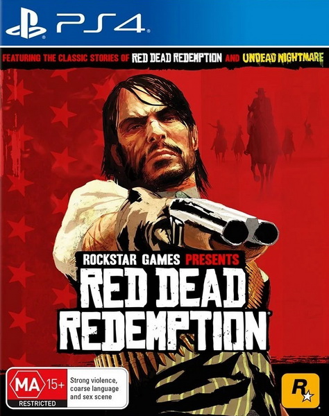 PS4 荒野大镖客：救赎.Red Dead Redemption-美淘游戏