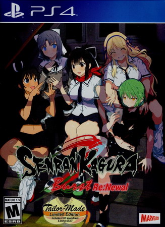 PS4 闪乱神乐 Burst Re:Newal.SENRAN KAGURA Burst Re:Newal — Tailor-Made Edition-美淘游戏