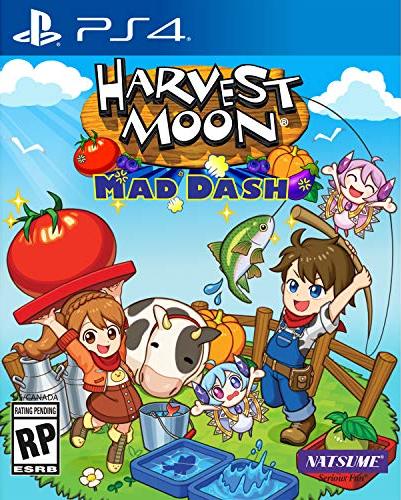 PS4 丰收之月：农业狂潮.Harvest Moon: Mad Dash-美淘游戏