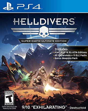 PS4 绝地战兵：超级地球终极版.Helldivers Super-Earth Ultimate Edition-美淘游戏