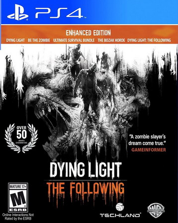 PS4 消逝的光芒：信徒 – 加强版. Dying Light: The Following – Enhanced Edition-美淘游戏