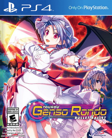 PS4 东方计划：幻想圆舞曲.Touhou Genso Rondo: Bullet Ballet-美淘游戏