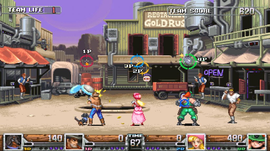 NS 荒野之枪：重装上阵 中文版 Wild Guns Reloaded-美淘游戏