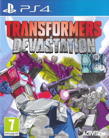 PS4 变形金刚：破坏战士.TRANSFORMERS: Devastation-美淘游戏