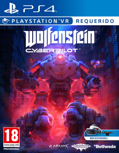 PS4 德军总部：网络骑兵.Wolfenstein: Cyberpilot-美淘游戏