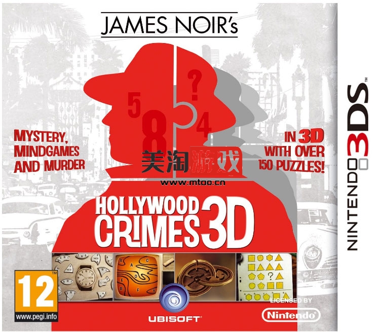 3DS 詹姆斯诺利的好莱坞犯罪 欧版下载-美淘游戏