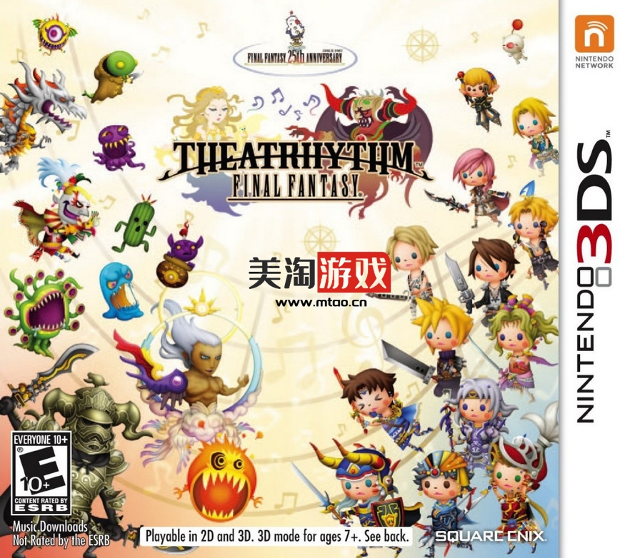 3DS 最终幻想节奏剧场 欧版下载-美淘游戏