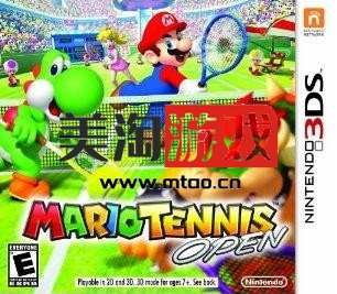 3DS 马里奥网球公开赛 美版下载-美淘游戏