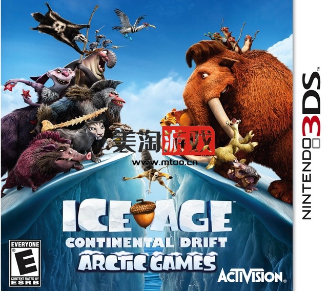 3DS 冰河世纪大陆漂移 欧版下载-美淘游戏