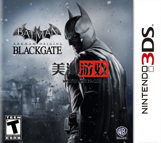 3DS 蝙蝠侠阿甘起源黑门 美版rom下载-美淘游戏