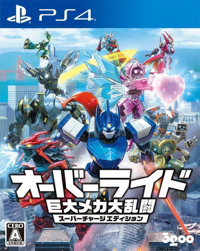 PS4 碾压：机械城乱斗 超充版.Override: Mech City Brawl Super Charged Mega Edition-美淘游戏