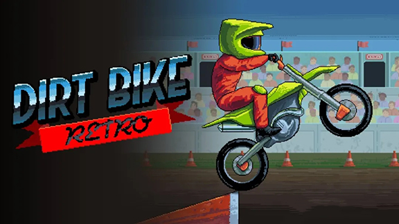 NS 复古自行车/Dirt Bike Retro-美淘游戏