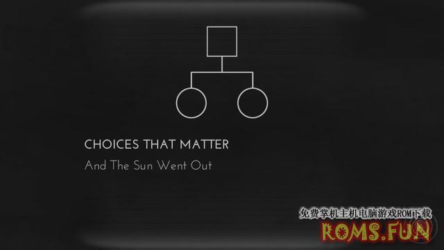 NS 重要的选择：太阳落山了（Choices That Matter: And The Sun Went Out）[NSP]-美淘游戏