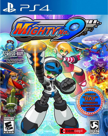 PS4 无敌9号.Mighty No. 9-美淘游戏