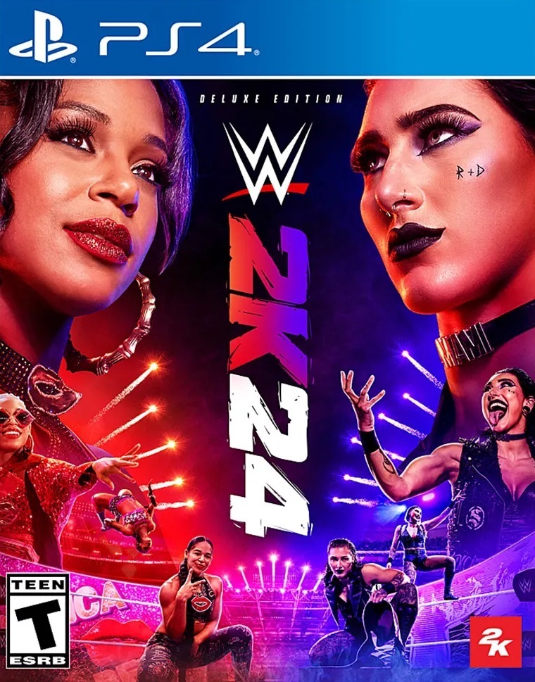 PS4 美国职业摔角联盟2K24：摔角狂热四十周年纪念版.WWE 2K24 Forty Years of WrestleMania-美淘游戏