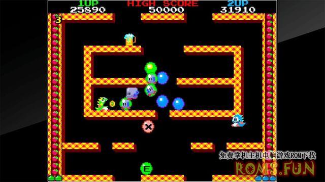 NS 街机博物馆：欢乐泡泡龙 Arcade Archives BUBBLE BOBBLE [NSP]-美淘游戏