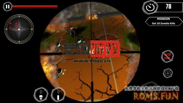 NS 僵尸狙击手射击：火柴人战争（Zombie Sniper Shooter: Stickman War）[NSP]-美淘游戏