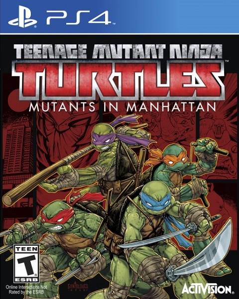 PS4 忍者神龟：曼哈顿突变.Teenage Mutant Ninja Turtles Mutants in Manhattan-美淘游戏