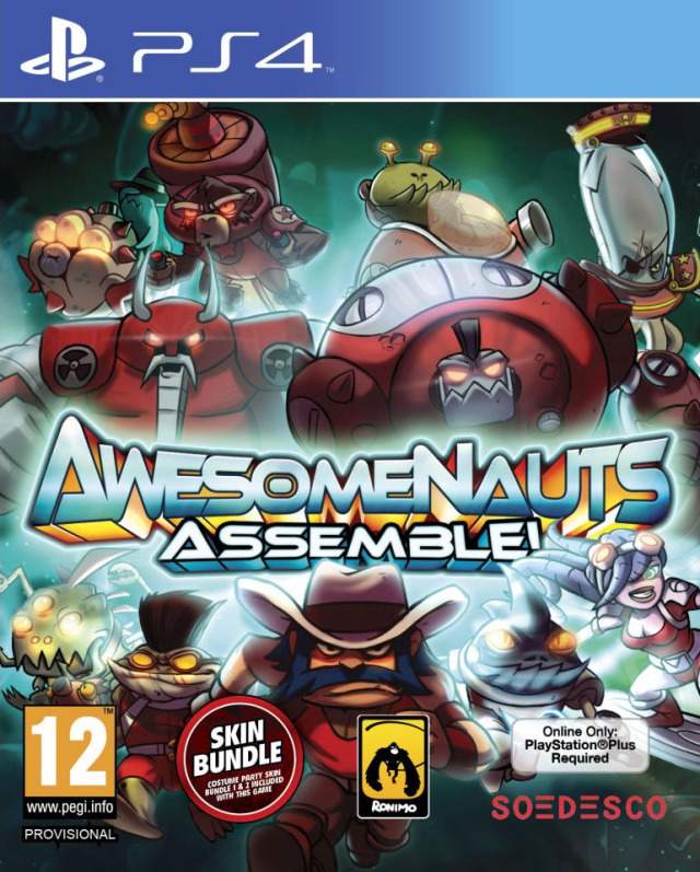 PS4 王牌英雄：组装.Awesomenauts Assemble!-美淘游戏