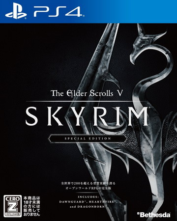 PS4 上古卷轴5：天际 特别版.The Elder Scrolls V:Skyrim Special Edition-美淘游戏