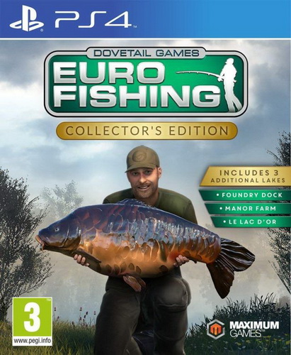 PS4 欧洲钓鱼模拟.Dovetail Games: Euro Fishing-美淘游戏