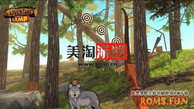 WII 坎贝拉冒险夏令营（Cabela's Adventure Camp）美版-美淘游戏