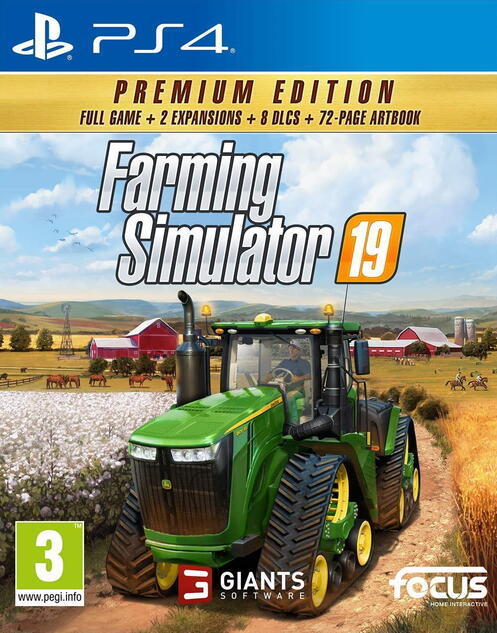 PS4 模拟农场19：白金版.Farming Simulator 19 Premium Edition-美淘游戏