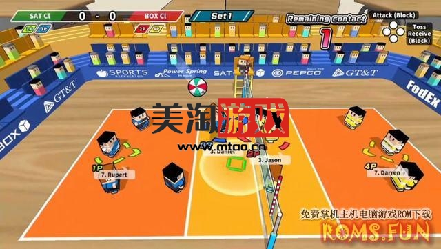 NS 桌面排球（Desktop Volleyball）[NSP]-美淘游戏