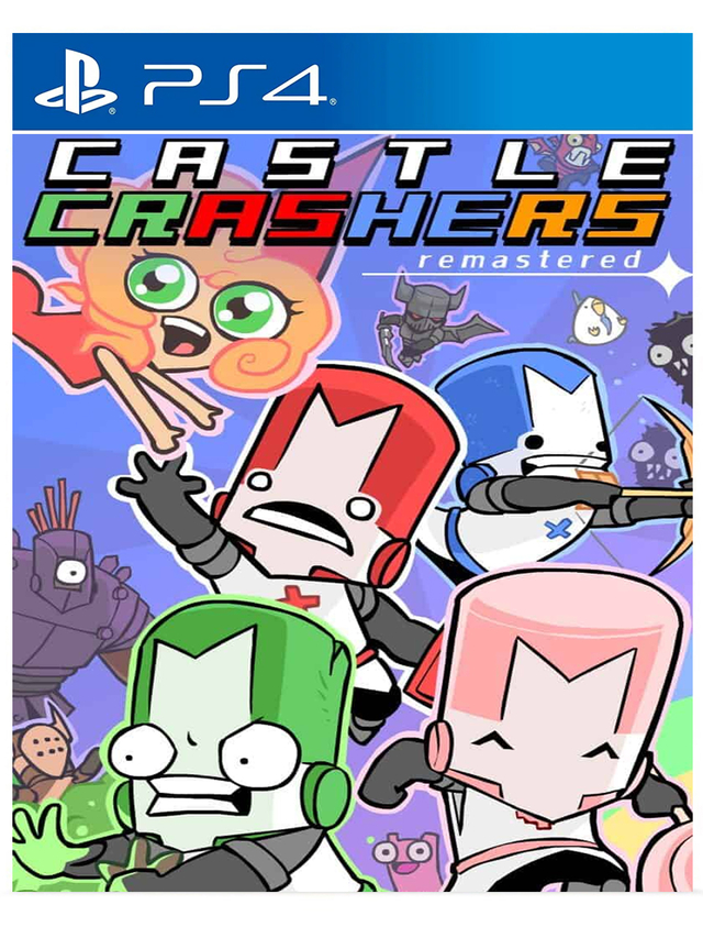 PS4 城堡毁灭者：重制版.Castle Crashers Remastered-美淘游戏