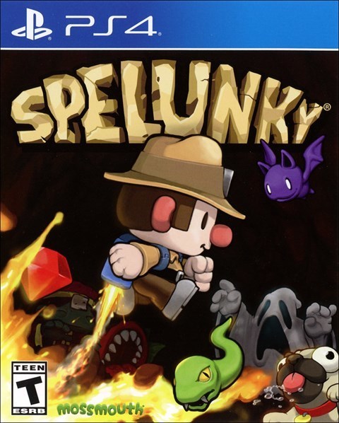 PS4 洞穴冒险HD.Spelunky-美淘游戏