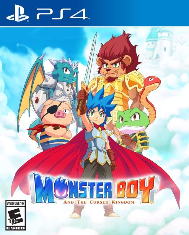 PS4 怪物男孩与被诅咒的王国.Monster Boy and the Cursed Kingdom-美淘游戏